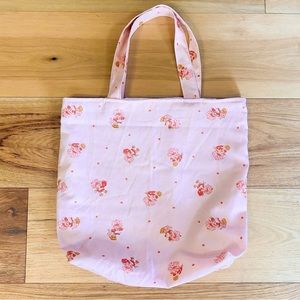 Vintage Strawberry Shortcake Cute Tote Bag Medium Size